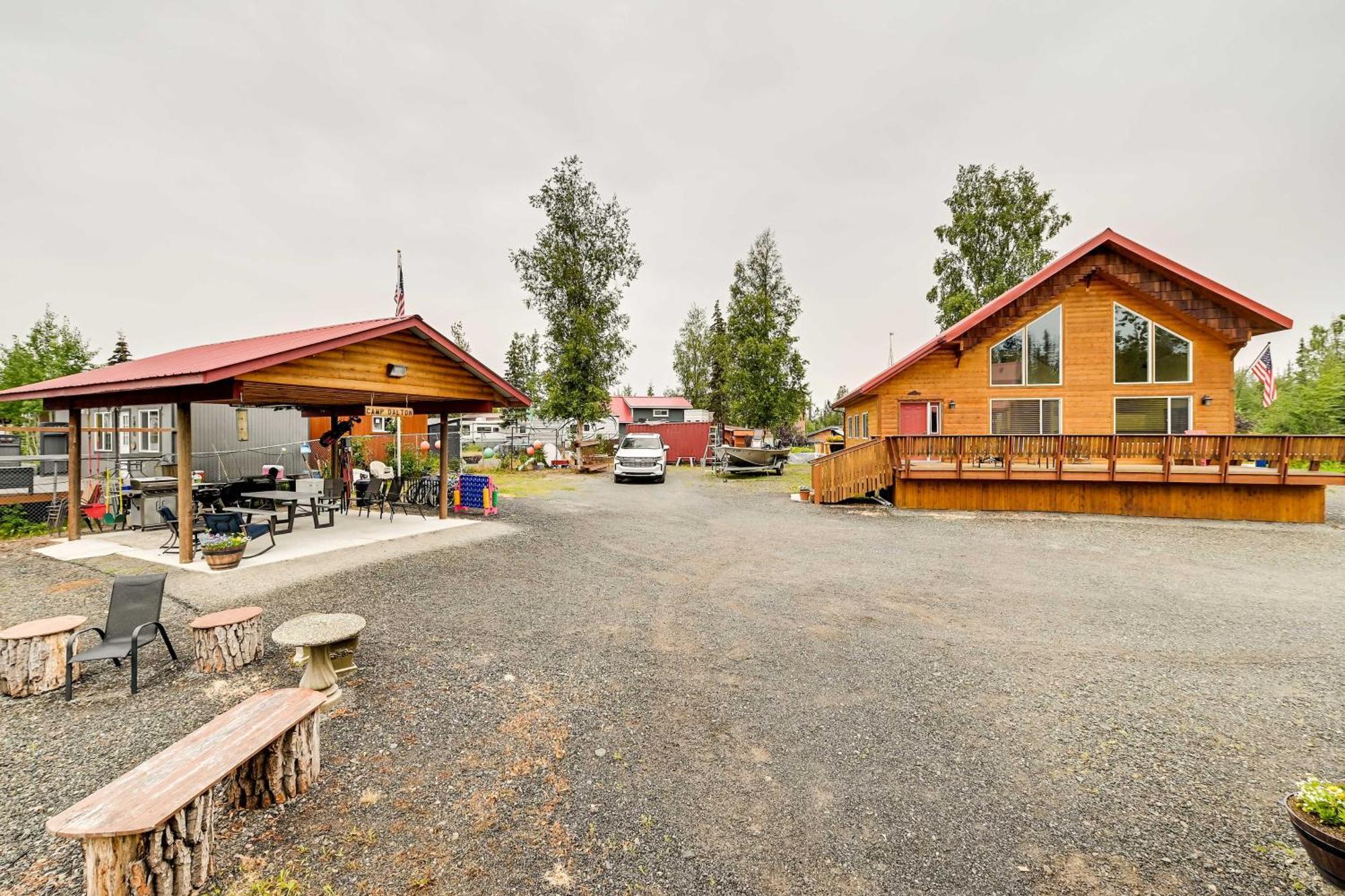 Fishermans Cabin In Soldotna Near Kenai River! Экстерьер фото