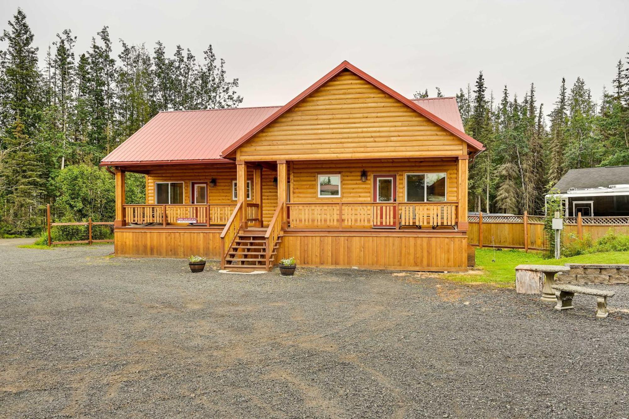 Fishermans Cabin In Soldotna Near Kenai River! Экстерьер фото